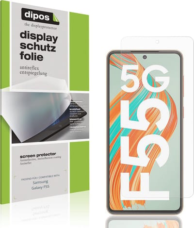 dipos – 4x Matte Beschermfolie geschikt voor Samsung Galaxy F55 | Krasbestendige & antireflecterende Screenprotector Ultra-Thin