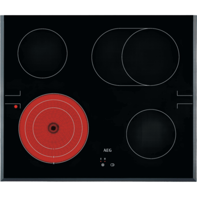 AEG HE604070FB Zwart Ingebouwd Inductiekookplaat zones 4 zone(s)