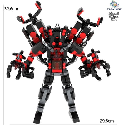 Hoge Kwaliteit Titan Hoge Kwaliteit Skibidi Hoge Kwaliteit Toilet Hoge Kwaliteit Gebouw Hoge Kwaliteit Blokken Speelsets Hoge Kwaliteit Astronomische Paper Manual