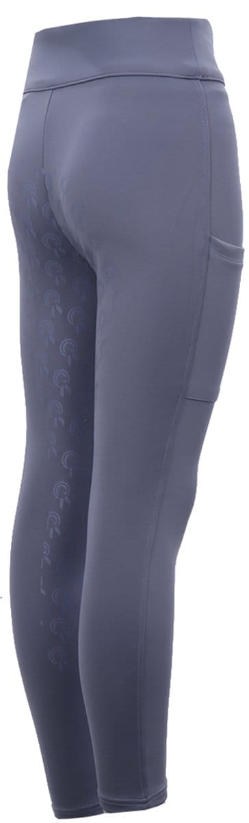 Paardenpraattv Paardrijlegging Paardenpraat By Ej George Full Grip Kids Lichtblauw - 116