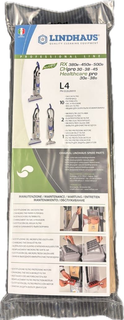 Lindhaus - Stofzakken RX450 - 10 stuks
