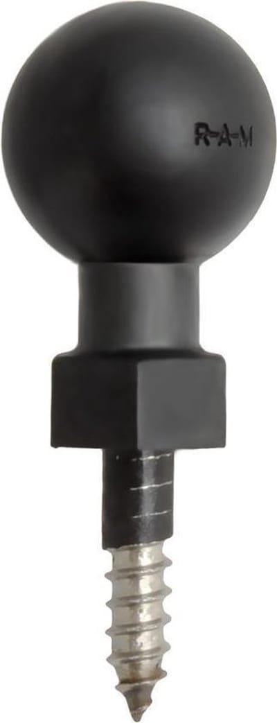 RAM Mount B-Kogel (25 mm) Tough Ball met Houtschroef - RAP-B-379U-25201L
