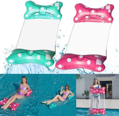 Allecto - Opblaasbaar zwembad - Waterhangmat - 4-in-1 luchtmatras