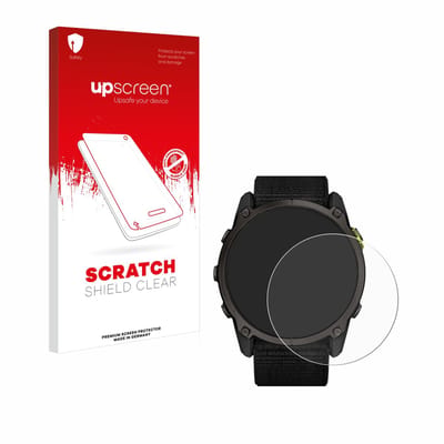 upscreen - Screenprotector voor Garmin Enduro 3 - Folie Beschermfolie transparant