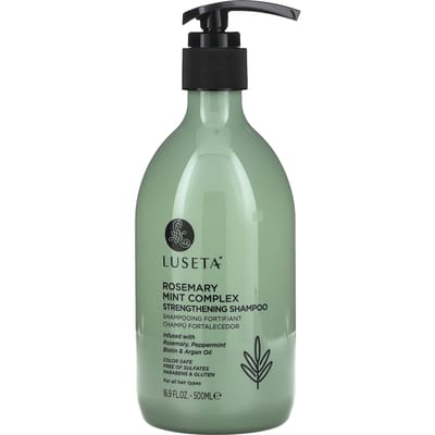 Luseta Beauty, Rozemarijn Munt Complex, Versterkende Shampoo, Voor Alle Haartypes, 16,9 fl oz (500ml) gray