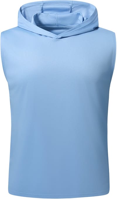 YOUTHUP Heren Mouwloze Sporttop - Capuchon - S