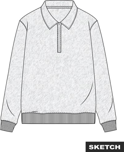 JACK&JONES - JJBRADLEY SWEAT ZIP POLO - Heren - Sweaters