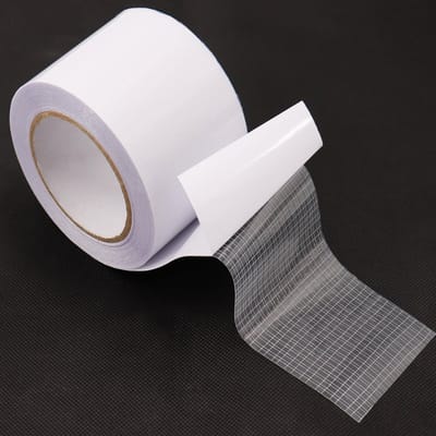 1x Reparatietape | Kasfolie, versterkte folie, UV-bestendig, 8 cm x 15 m