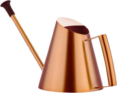 Metalen gieter - Tuingieter planten - Planten water geven - Roestvrij staal - 900 ml - Brons