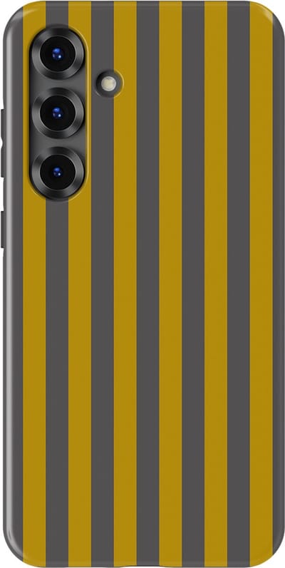 DripCase Gestreept Hoesje Samsung Galaxy S25 Plus | Backcover met Mag | Stripes Motief | Trendy Case Samsung Galaxy S25 Plus met Strepen Gravel Lane