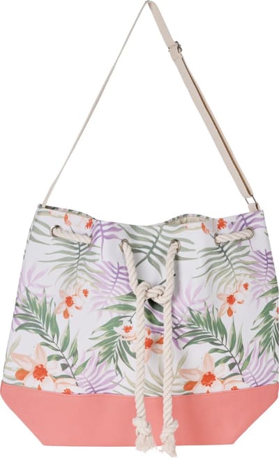Strandtas - Flora 54x44 cm - strand - tas - strand tas