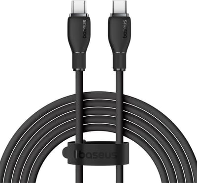 Baseus Pudding Series Usb-C Naar Usb-C 100W Kabel Voor Laptops En Telefoons