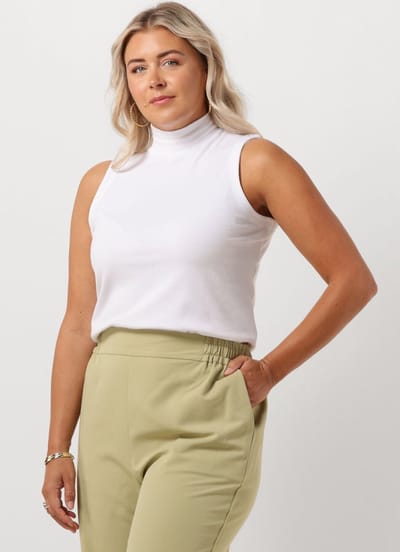 Notre-V X Florine - Sigal Top Tops & T-shirts Dames - Shirt - Wit - Maat XS