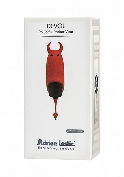 ADRIEN LASTIC - Vibrating Bullet Devil Silicone 8.5 X 2.3 Cm