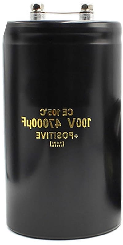 Elektrolytische Condensator - Capacitor Bolt - Energie Opslag - Hoge Capaciteit Ontwerp - 76 x 130 mm - Niet gespecificeerd