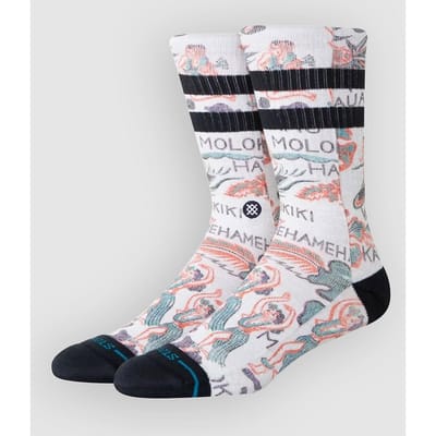 Stance Lei Lei Crew Socks grijs