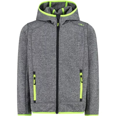 Kinder fleece met capuchon CMP