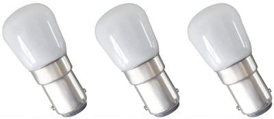 Spectrum LED Miniatuur Lamp Ba15d 1.5W - 230V - 140 Lumen - 3000K Warm wit - Gezellig licht - Energiezuinig - 3 stuks