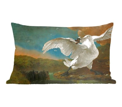 Sierkussens - Kussentjes Woonkamer - 60x40 cm - Zwaan - Oude meesters - Jan Asselijn