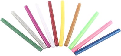 Lijm Sticks - Kleurrijke Lijmpotloden - Knutselen en Decoreren - Sneldrogend en Sterk - 30 Stuks 7mm - Gemengde Kleuren