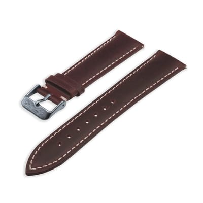 Watch Mates - Horlogebandje | Leer | Bruin | 20 mm | Quick Release + GRATIS tool
