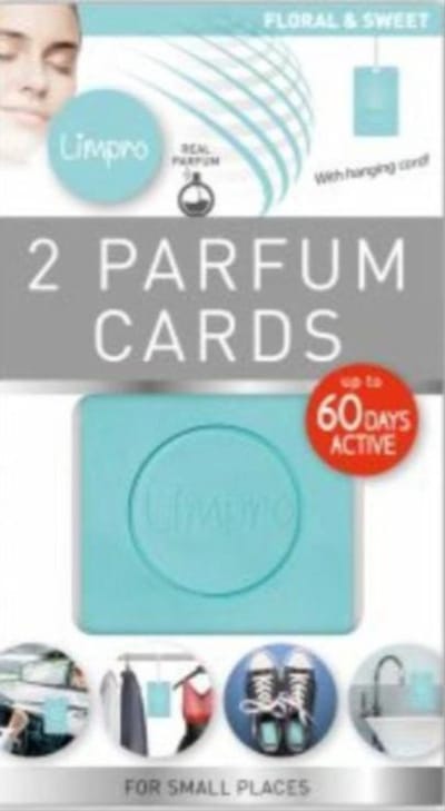 Limpro - Geurzakjes (Floral & Sweet)- Kleding Geurzakje Inclusief Ophanghaak - Kast Parfum met Hanger Haak - Kamer Luchtverfrisser Hangers - Auto Lucht Verfrisser -Schoen Verfrisser - 6 Verschillende Geuren - Geurzakje - Geurkaart