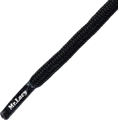 Mr. Lacy - Schoenveters - Outdoorveters - Wandelschoenveters - Hikies - Rond - Zwart  - Waterafstotend - lengte 180 cm