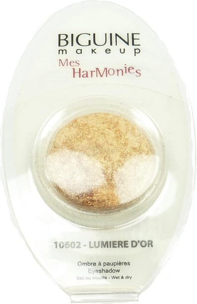 BIGUINE MAKE UP PARIS MES HARMONIES - Oogschaduw ogen kleur cosmetica - 0.8g - 10602 Lumiere d´Or