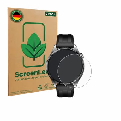 2 Stuks Screenprotector voor Huawei Watch GT 6 (46 mm) - Hoogwaardige Beschermfolie transparant