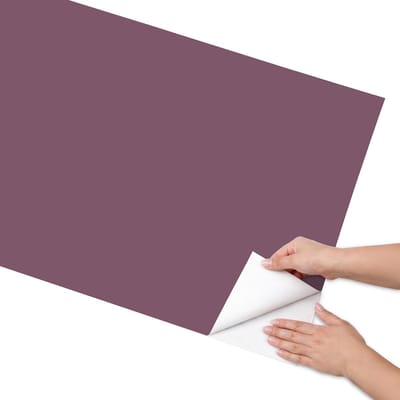 Coloray Meubel Wrap Folie - Bordeaux Meubelfolie - 65x130 cm - Meubel Wrap Folie Paarse kleur - Plakfolie Meubels - Minimalist Meubelfolie - Decoratiefolie Zelfklevend - Slaapkamer decoratie - Achtergronden en patronen