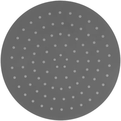 Herzbach DEEP GREY rain shower round Ø 25 cm 23.600250.1.06