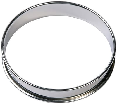 BrandNewCake® Taartring RVS - Ø10x2cm - Kookring - Bakring