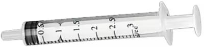 2 Stuks - Injectiespuit (zonder naald) - 3 ml - Bijvullen - Meten - Maatspuit - Spuit - Spuiten - Navullen - Herbruikbaar - Voedingsspuit - Doseerspuit - Vliestoffpuit -