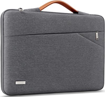 Waterdichte 14 Inch Laptop Sleeve - Beschermhoes voor Lenovo, HP, Dell en Acer Notebooks - Ideaal voor MacBook Air en Chromebook, Donkergrijs