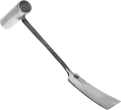 Onkruidverwijderaar - Plantschep Graafgereedschap - Tuinonderhoud - Compact Ontwerp - 35 x 11 cm - Zilver