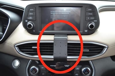 Brodit ProClip houder geschikt voor Hyundai Santa Fe 2019-2021 Center mount