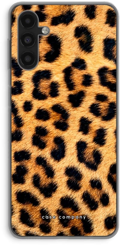 Case Company® - Hoesje geschikt voor Samsung Galaxy A13 5G hoesje - Luipaard - Soft Cover Telefoonhoesje - Bescherming aan alle Kanten en Schermrand
