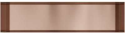 Hotbath &More BOX120F inbouwnis 30x120x10cm zonder frame geborsteld koper PVD