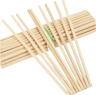 Bamboe Stokken - Houten Percelen - Ambachtelijk Bouwen - Natuurlijk Materiaal - 4 mm x 20 cm - Onbewerkt