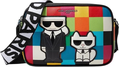 Crossbody Tas - Schoudertas Dames - Dagelijks Gebruik - Gerecycled Materiaal - 33 cm - Multi Combo