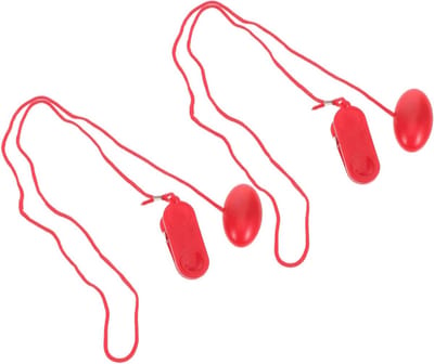 Loopband Sleutel - Veiligheidssleutel Noodstop - Fitness Veiligheid - Versterkte Magneet - 2 Stuks - Rood