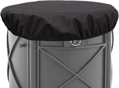 Vuurkorf Hoes - Beschermhoes Outdoor Haard - Bescherming Tegen Weer - Waterdicht Oxford Materiaal - Diverse Maten - Zwart