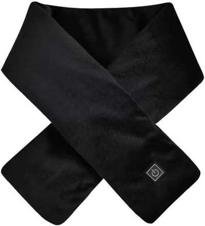 Verwarmde Sjaal met 3 Instelbare Temperatuurstanden, Oplaadbaar en Winddicht voor Koude Winterdagen, Ideaal voor Buitenactiviteiten en Comfortabele Bescherming