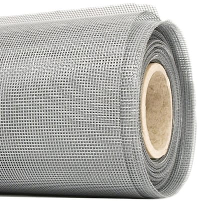 Horrengaas fiber 100 cm 30 grijs