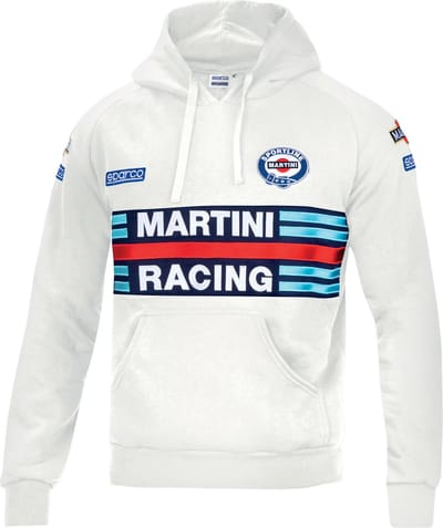 Sparco Hoodie Martini Racing Replica - wit / xs