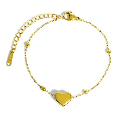 Sorprese Armband - Luna - Goudkleurig - RVS - Armband Dames - Cadeau - Model V