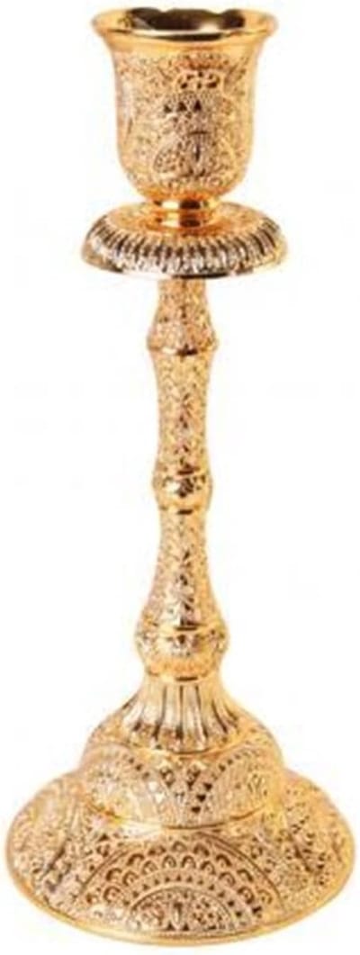 metalen 1/3 / 5-arm kaarshouder gouden kandelaar kandelaars tafel centerpiece kaars sticks (Color : 1 Arm Candle Holder)