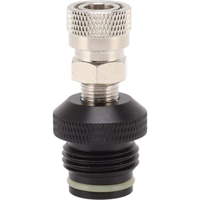 CO2 Tank Vrouwelijke Adapter Lekvrij Roestvrij Staal Aluminiumlegering 8mm G1/2 14 Slang Snelkoppeling
