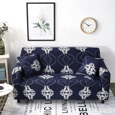 Spandex Elastische Bankhoes voor Woonkamer Strakke Wrap Allesomvattende Bankhoes Modulaire Meubels Bank Beschermhoes 1/2/3/4-zits 4-Seat 235-300cm