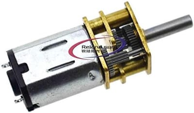 Micro DC Tandwielmotor met Metalen Tandwielkast - Lage Snelheid Motoren 3V tot 12V